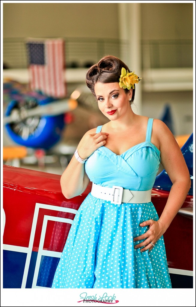 Pin Up Photo Shoot | Military Aviation Museum - JudithsFreshLook.com