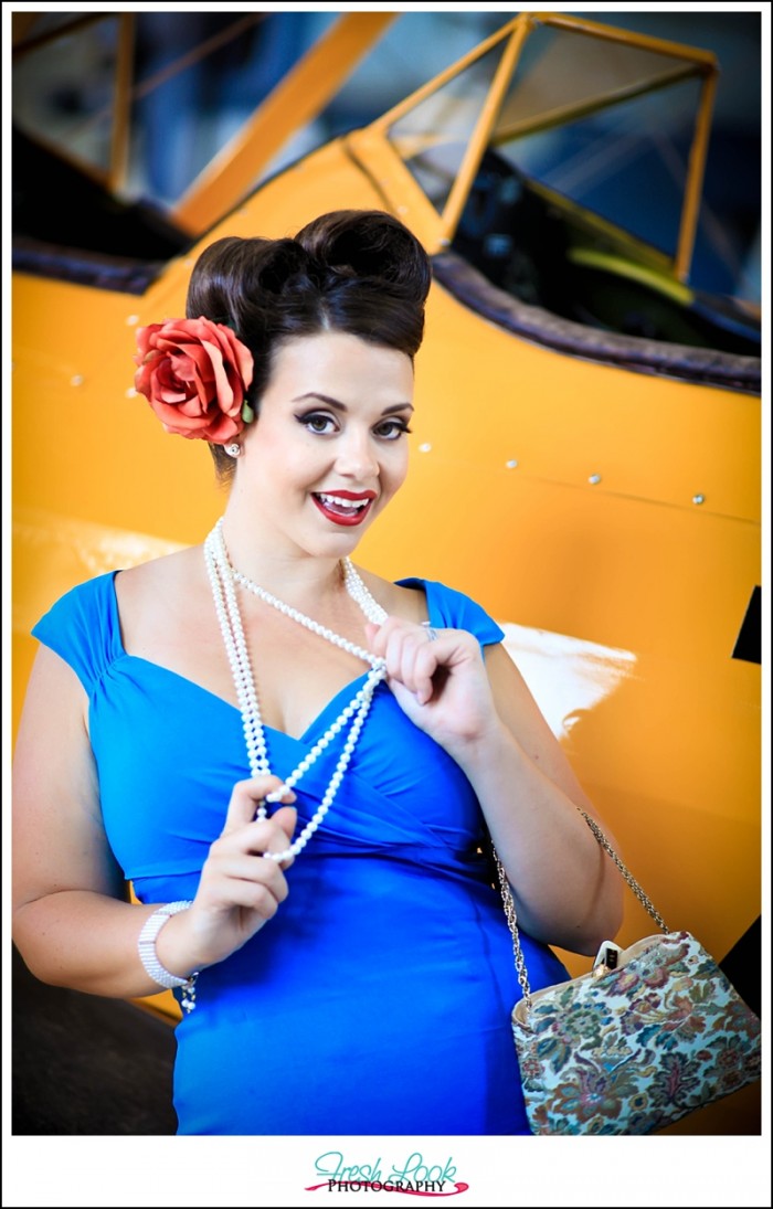 Pin Up Photo Shoot | Military Aviation Museum - JudithsFreshLook.com