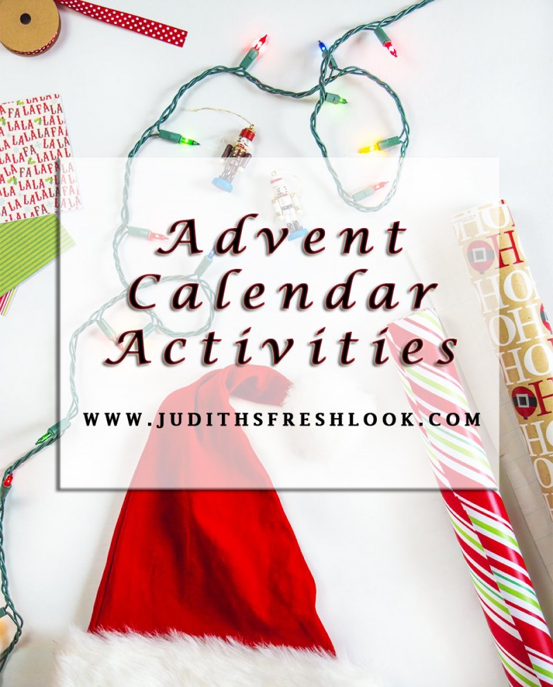 Advent Calendar Activities for Kids