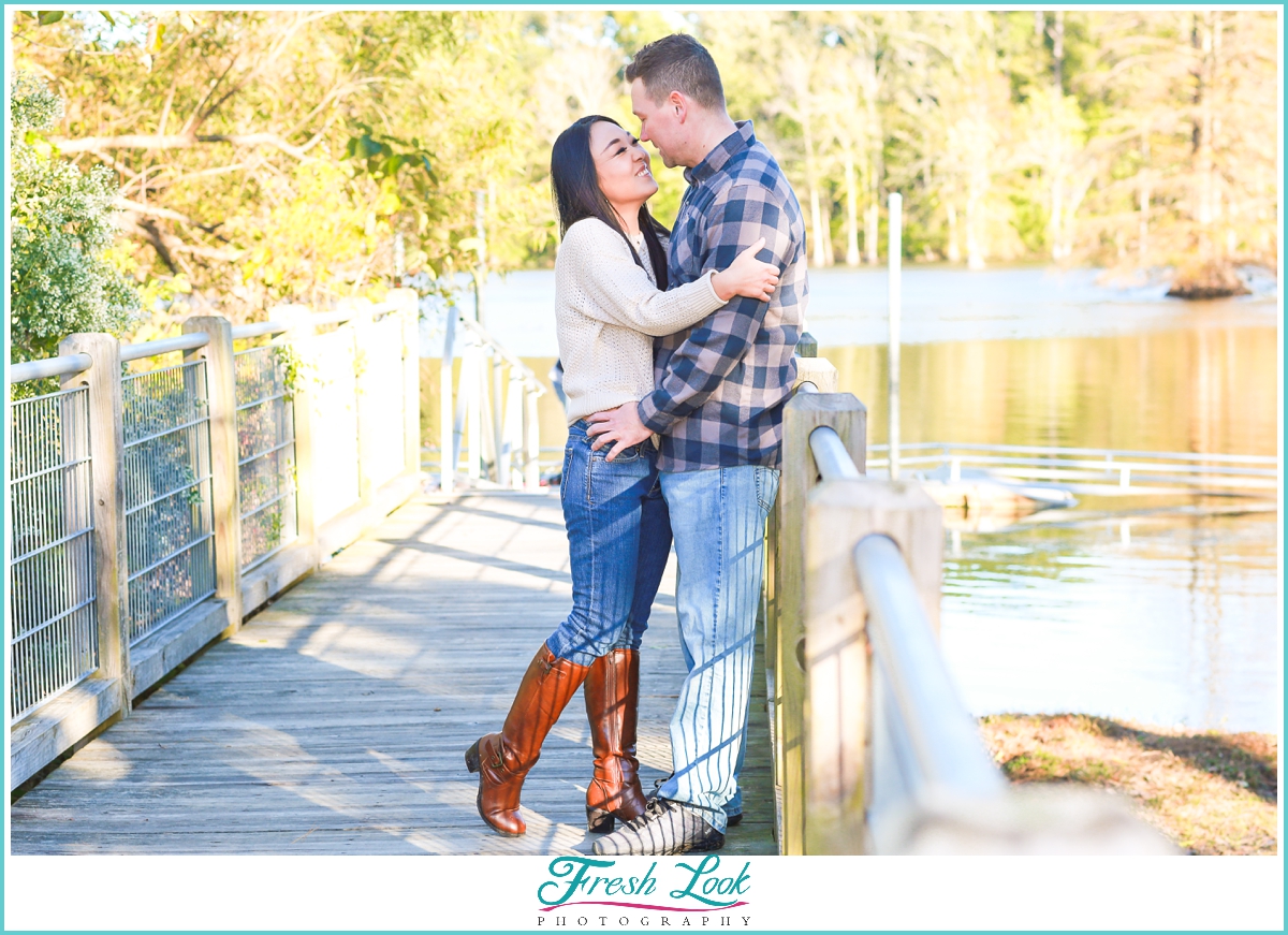 Engagement Portraits by the lake