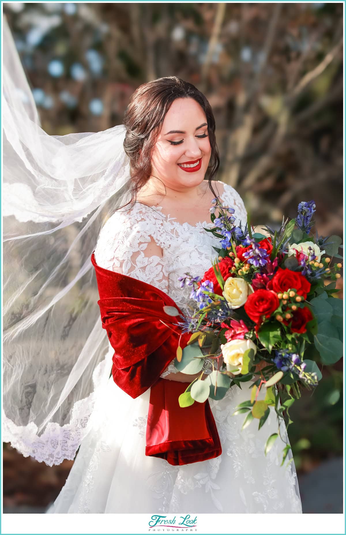 Romantic Bridal Photos in Norfolk