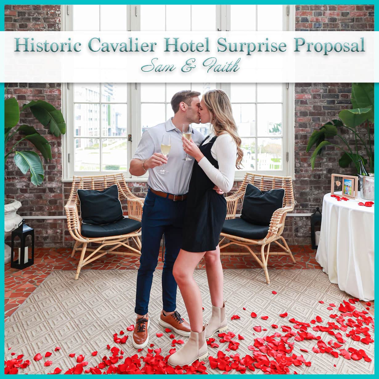 Historic Cavalier Hotel Surprise Proposal