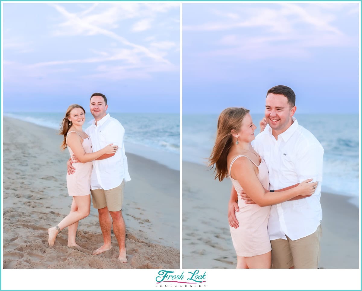 Romantic Couples Beach Photoshoot