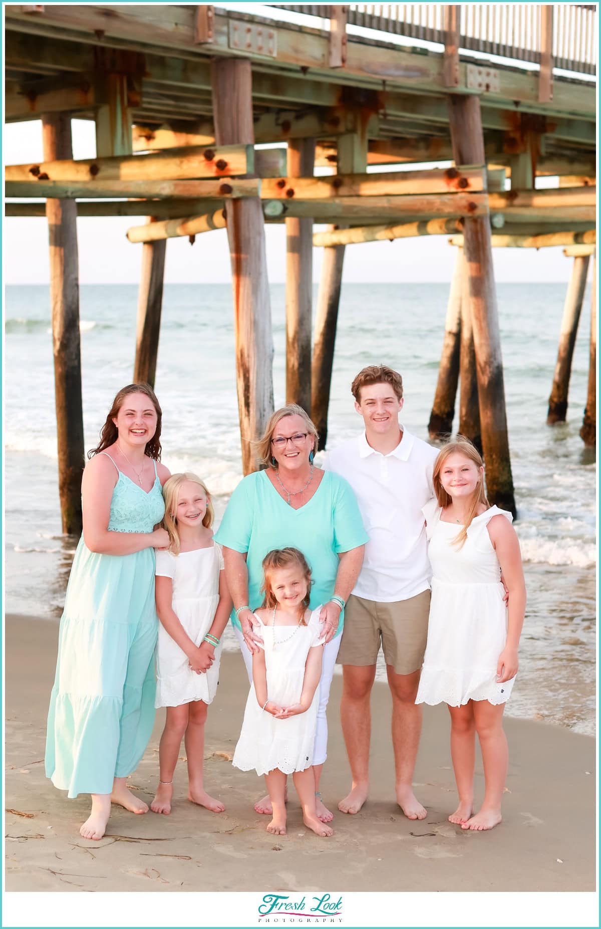 Beach family photoshoot